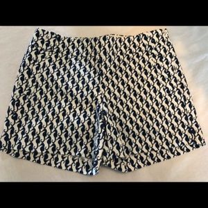 JCrew seahorse side zip shorts.   Size 6